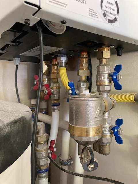 Serwis roczny kotła Brotje - Gdynia.