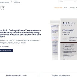 sklep internetowy dla firmy farmaceutycznej (w trakcie wdrożenia)