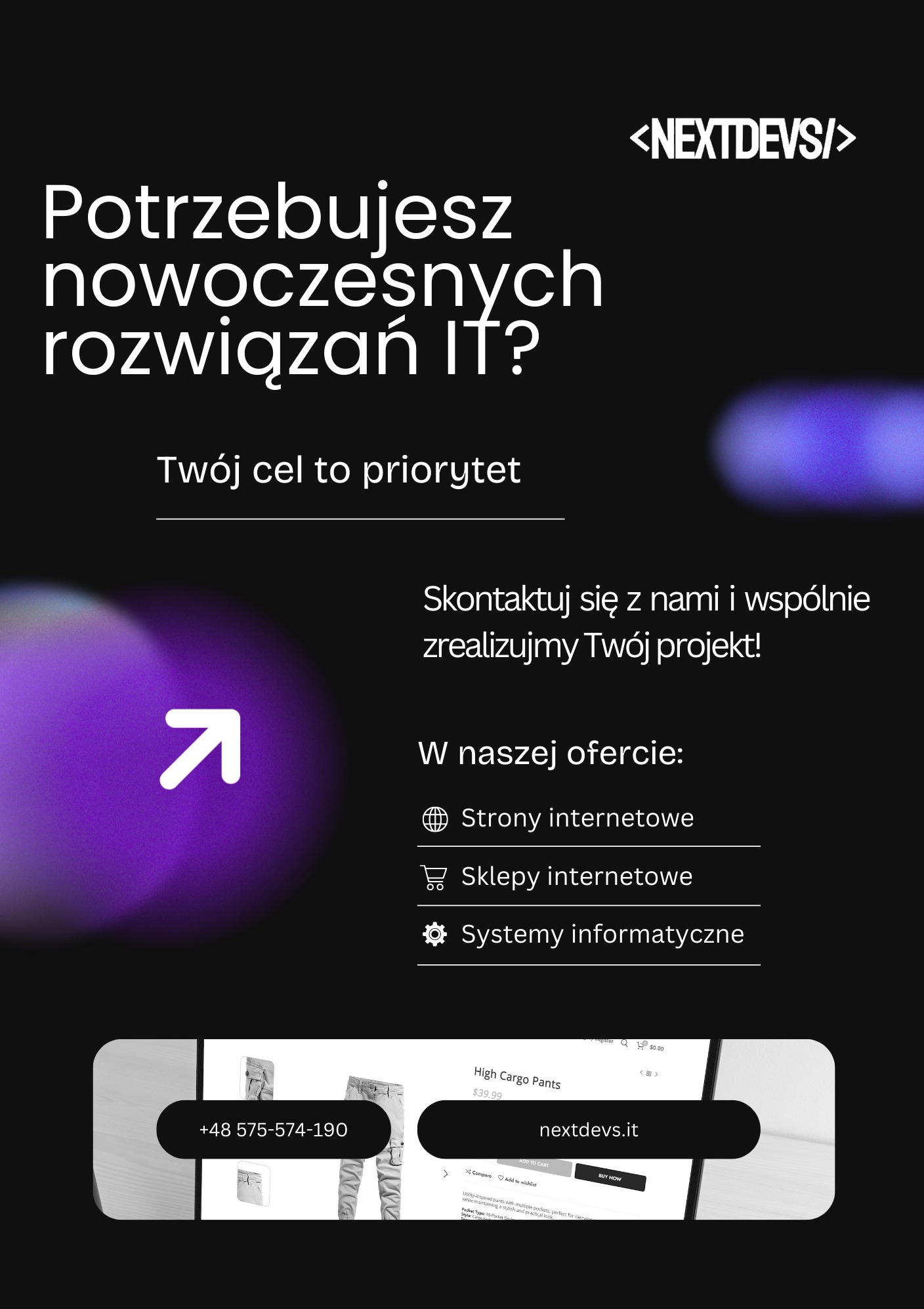 NEXTDEVS - Wizytówka
