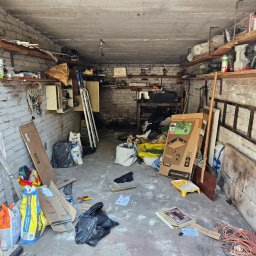 Opróżnianie Garażu  . Efekt przed I po 😁