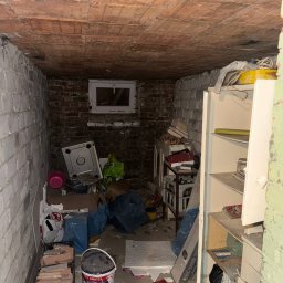 Opróżnianie piwnicy . Efekt przed I po 😁