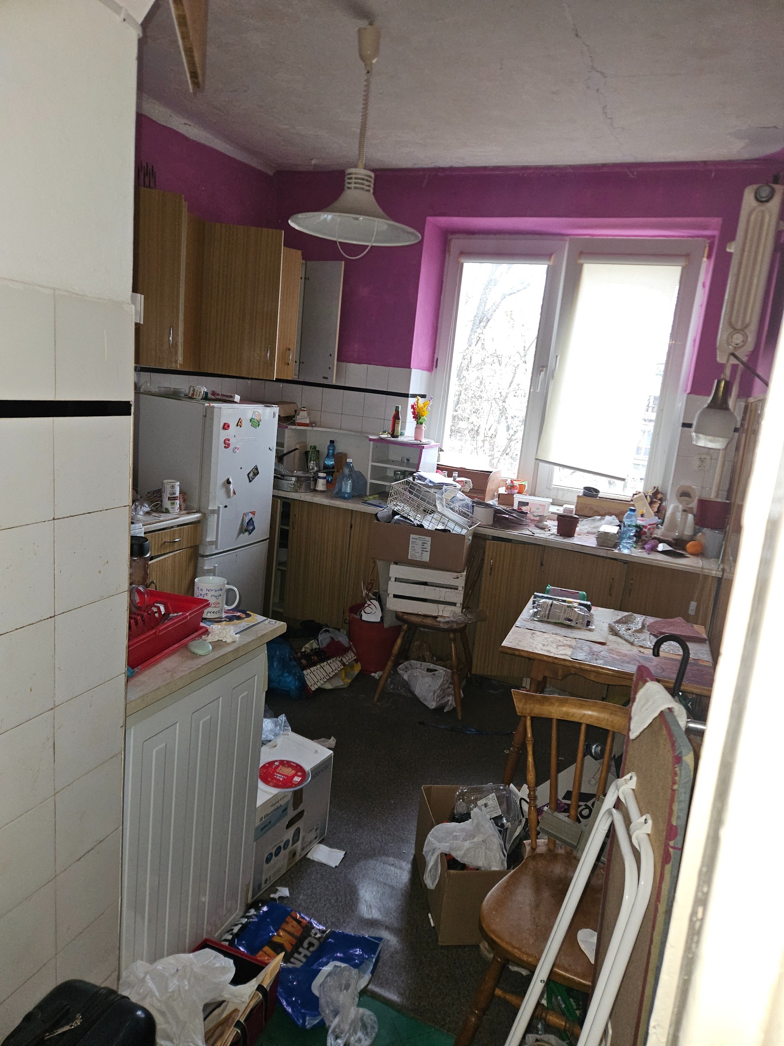 Opróżnianie mieszkania efekt PRZED