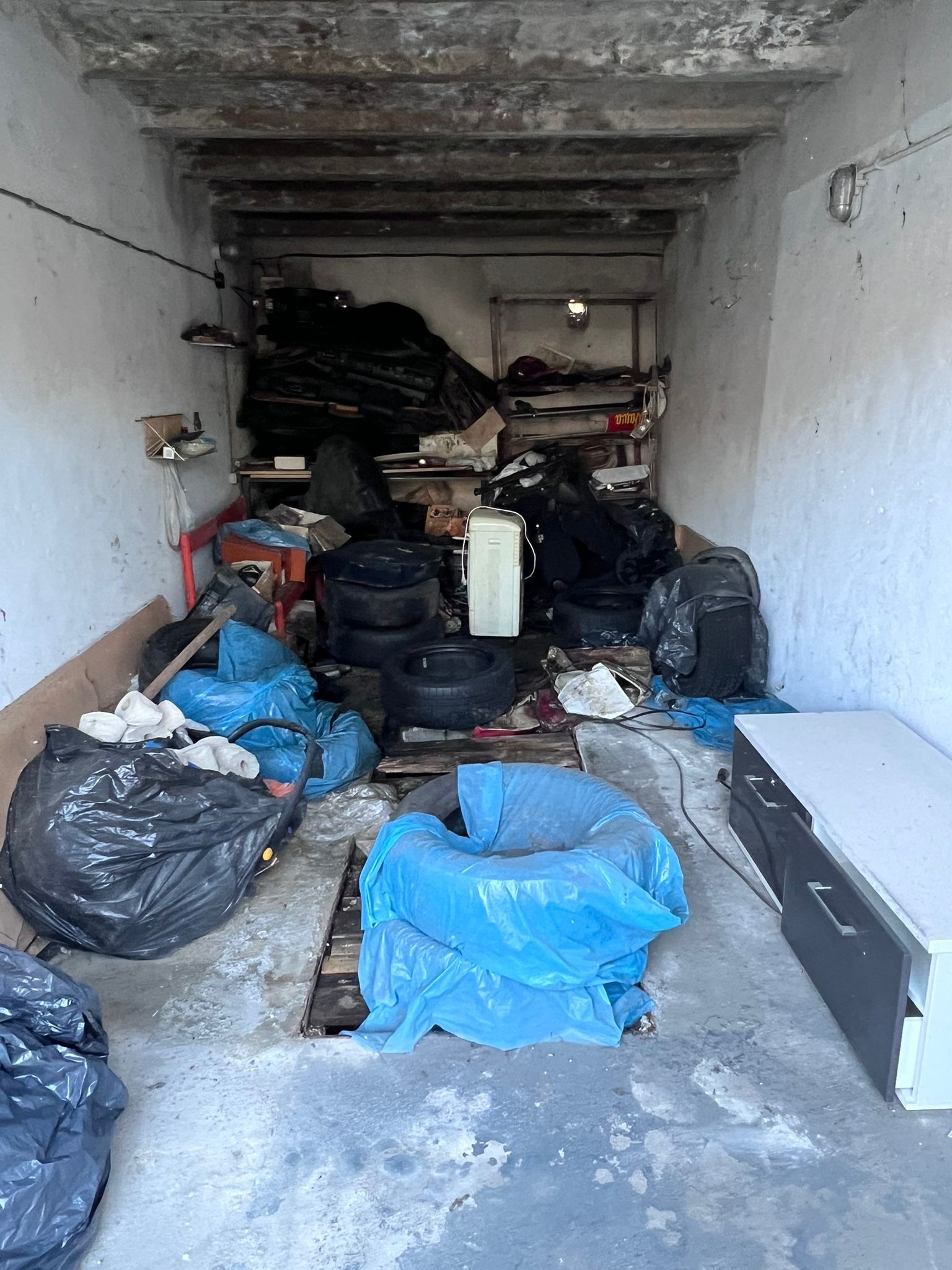 Opróżnianie Garażu efekt PRZED