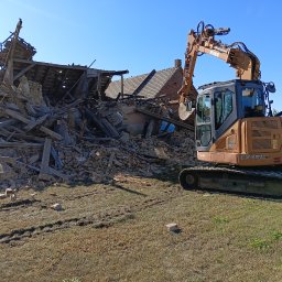 Rozbiórki budynków Górzno 3