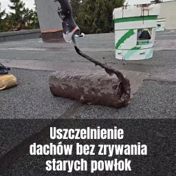 Uszczelnienia dachów bez zrywania starych powłok
- hydroizolacja dachów na popękaną papę, pcv, epdm, blachę, drewno

Dystrybucja materiałów, Wykonanie, Doradztwo, Szkolenia