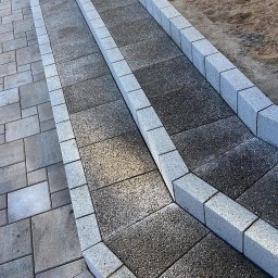 Układanie kostki brukowej Zblewo 1