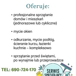 Sprzątanie mieszkań Mława 2