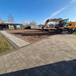 Układanie kostki brukowej Karolew 2