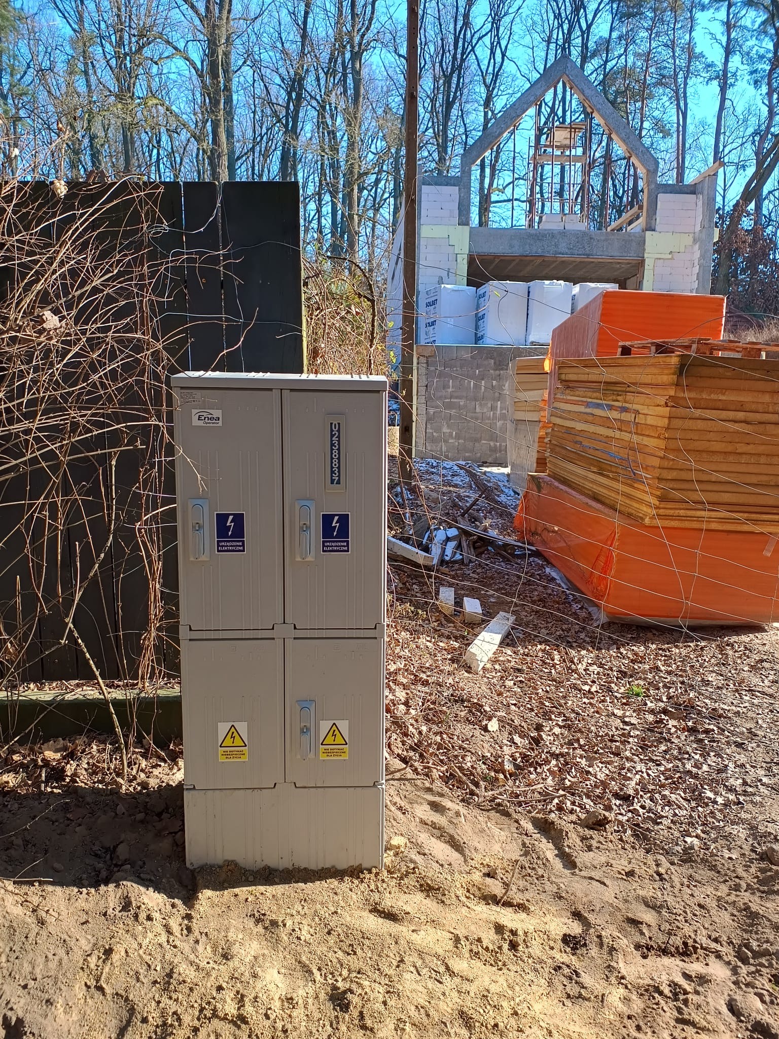 przyłączenie budynku do zasilania - WLZ