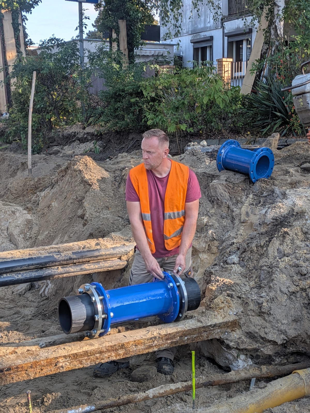 Praca jako podwykonawca Leszno ul. Kiepury