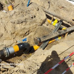 Przyłącze wod kan Szczecin 4