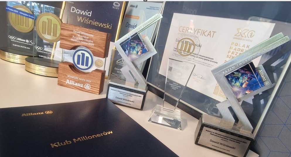 Moje wyróżnienia i nagrody w Allianz