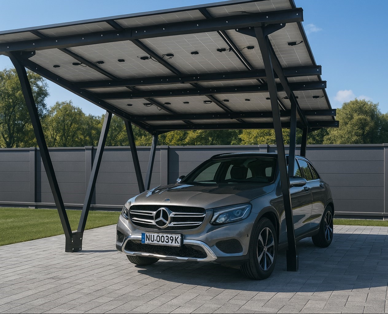 Montaż Carportu - Inwestycja w Milanówku