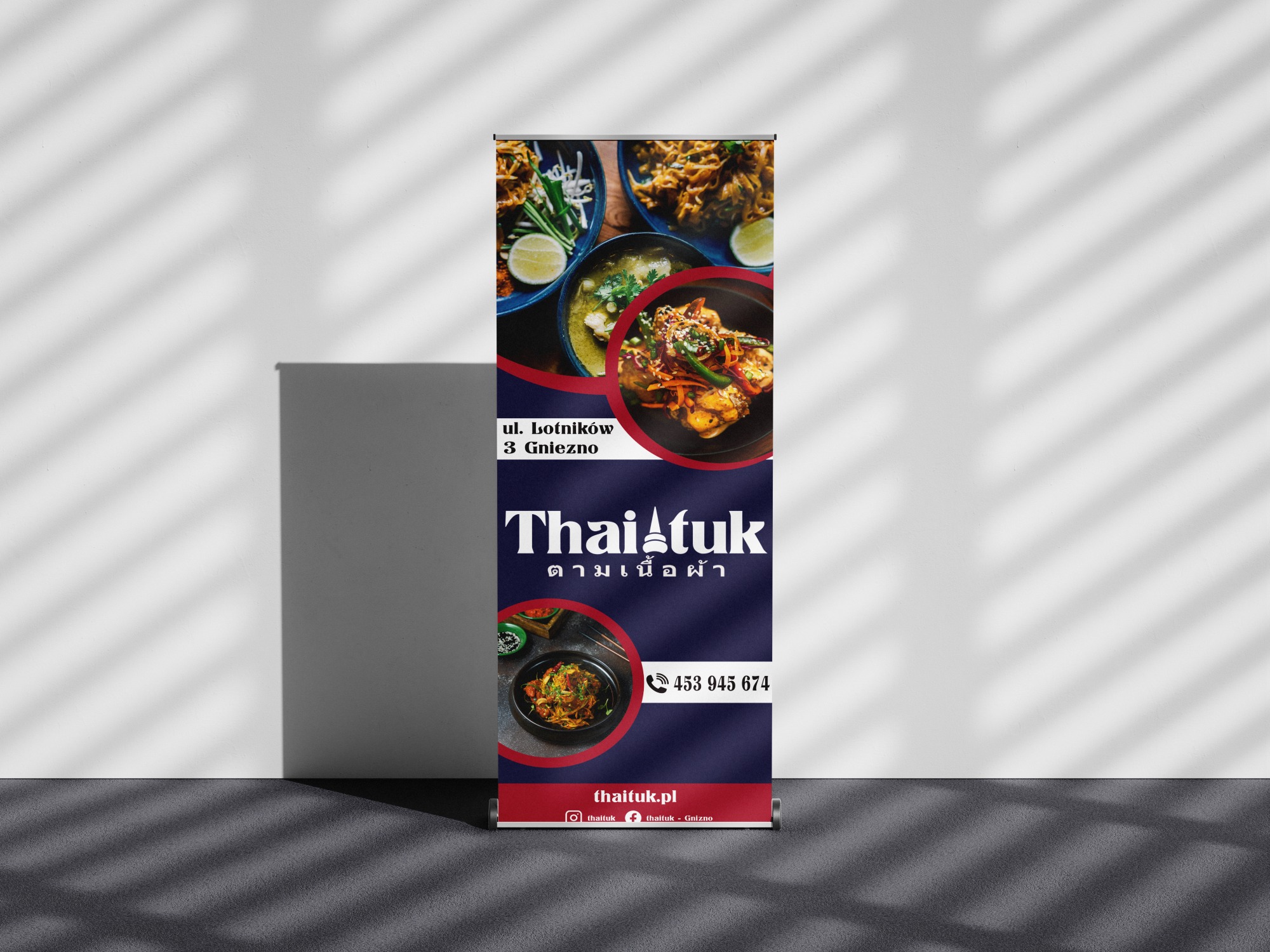 Roll up restauracji Thaituk