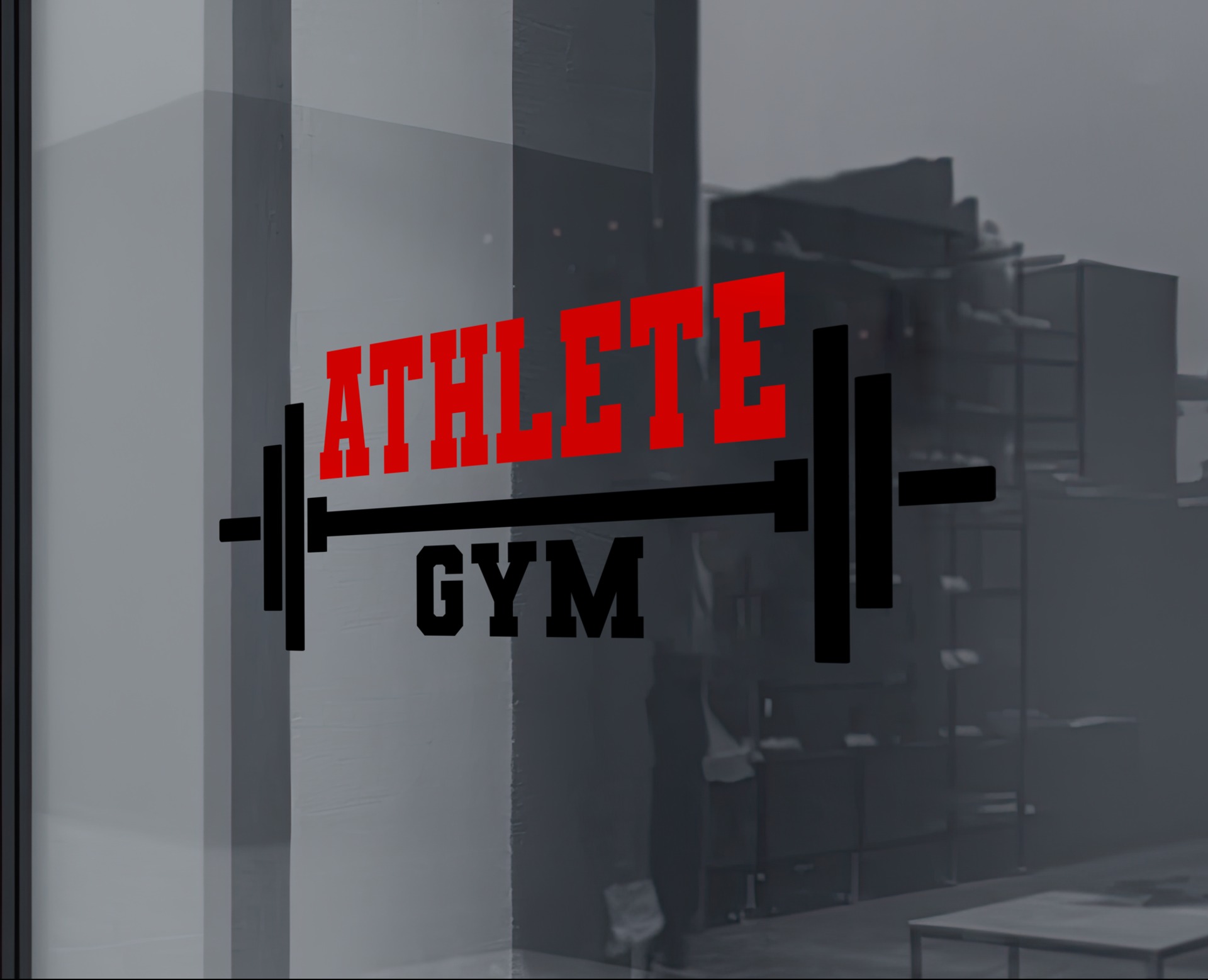Logo siłowni Athlete Gym