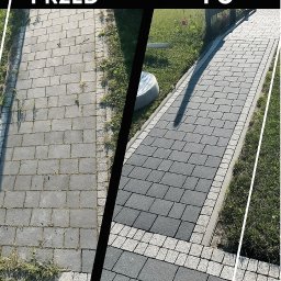 Łukasz Sarba LuClean - Przed myciem i po myciu