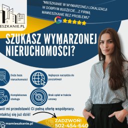 Znajdź wymarzoną nieruchomość z nami – duża baza ofert i kompleksowa obsługa!