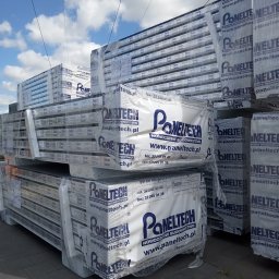 Płyta PIR gr 10 cm, gatunek I, kolor RAL 7016/9010 mikrofala/gładka, długości od 2,50m do 7,00m dostępne od ręki z placu