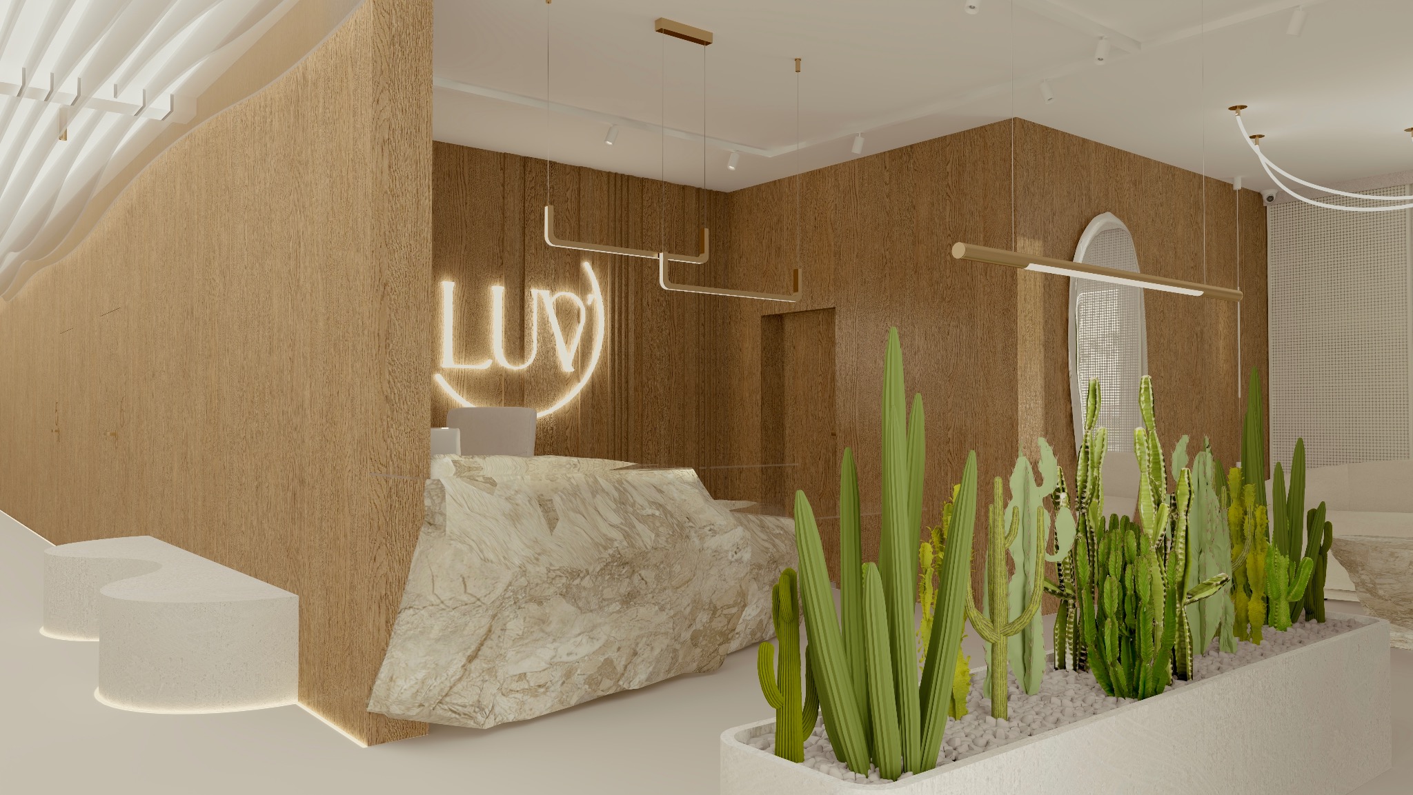 Koncepcja recepcji w klinice kosmetycznej