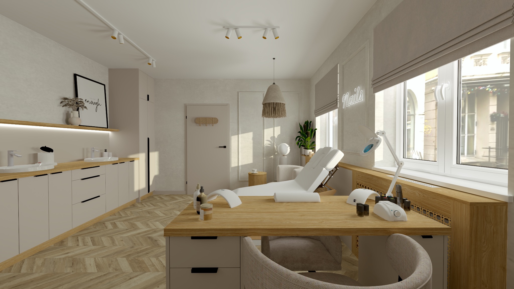 Koncepcja gabinetu kosmetycznego