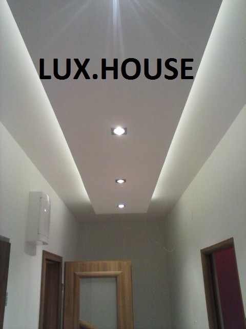 nowoczesne zabudowy,sufity