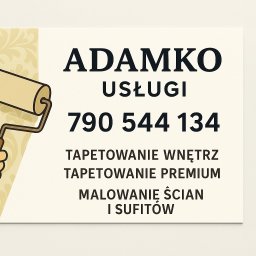 ADAMKO Tapetowanie Premium - Usługi Malarskie Pabianice