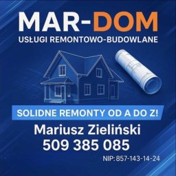MAR-DOM Usługi remontowo-budowlane - Remont Kuchni Płoty