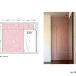 Projekt zabudowy szafy