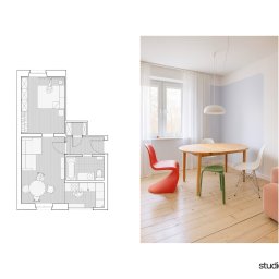 Kompleksowy projekt mieszkania we Wrocławiu