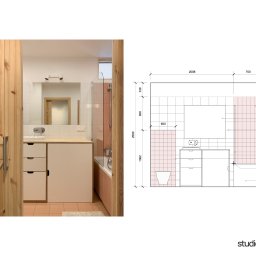 studiolina - Kompleksowy projekt łazienki
