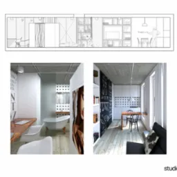 Projekt apartamentu w Gdyni