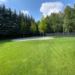 NADWARCIAŃSKIE OGRODY ALEKSY WRZESIŃSKI - Panele Ogrodzeniowe Drewniane Murowana Goślina