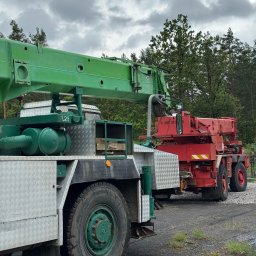 Wynajmę żurawi do 40T LIEBHERR