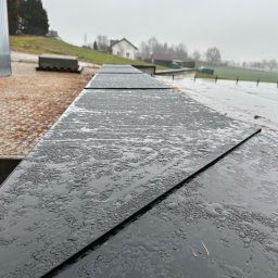 Przepiękne okucie muru oporowego 