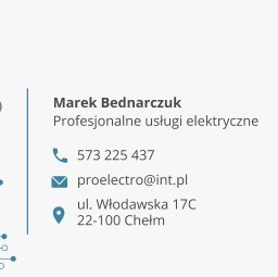 Profesjonalne Usługi Elektryczne ProElectro - Perfekcyjne Projektowanie Instalacji Elektrycznych Chełm