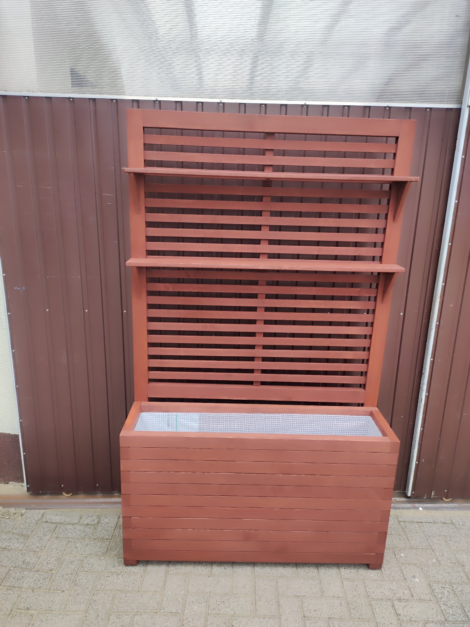 pergole z płółkami