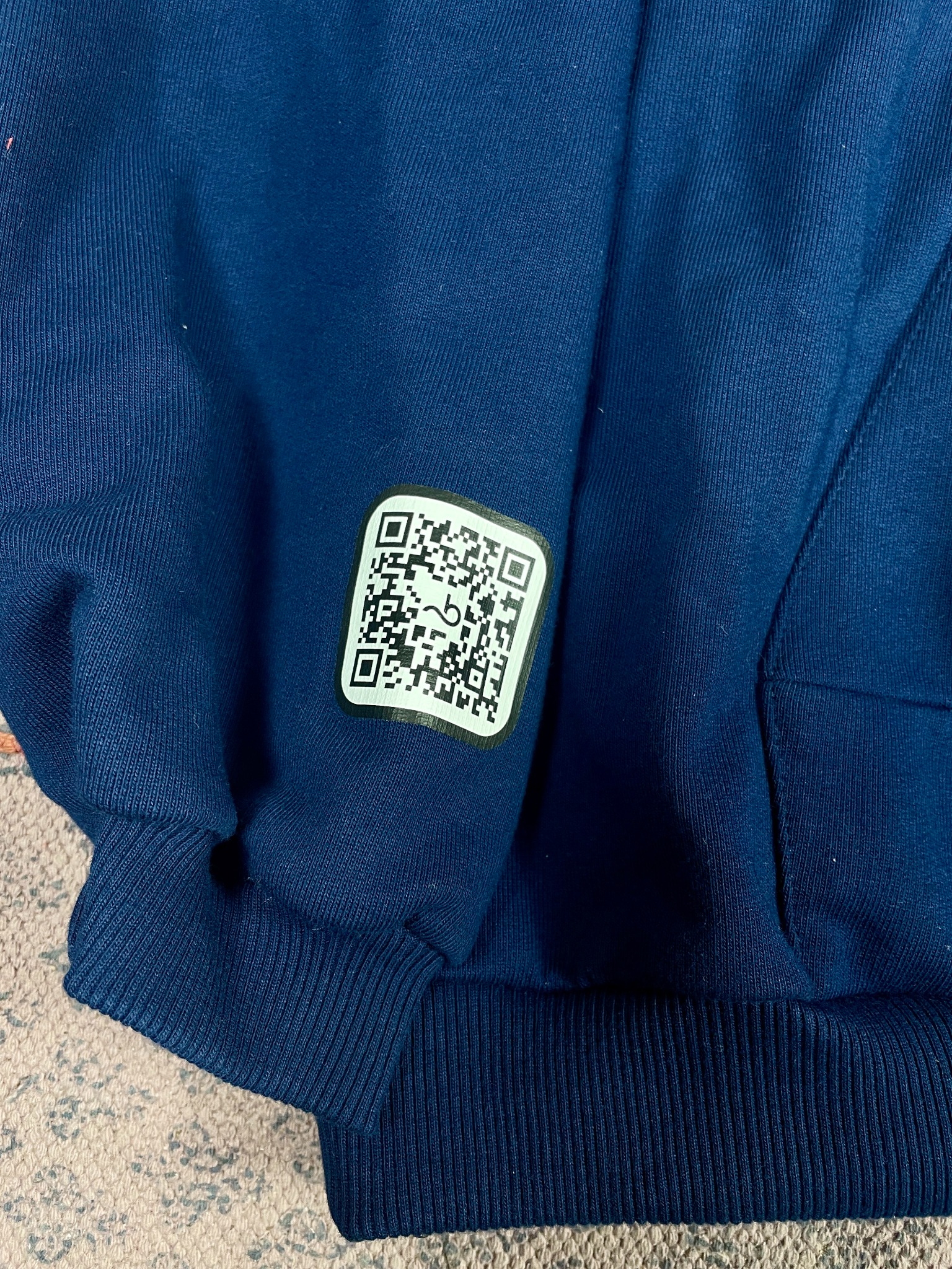 Bluza dla Kobalt barber Nadruk DTF