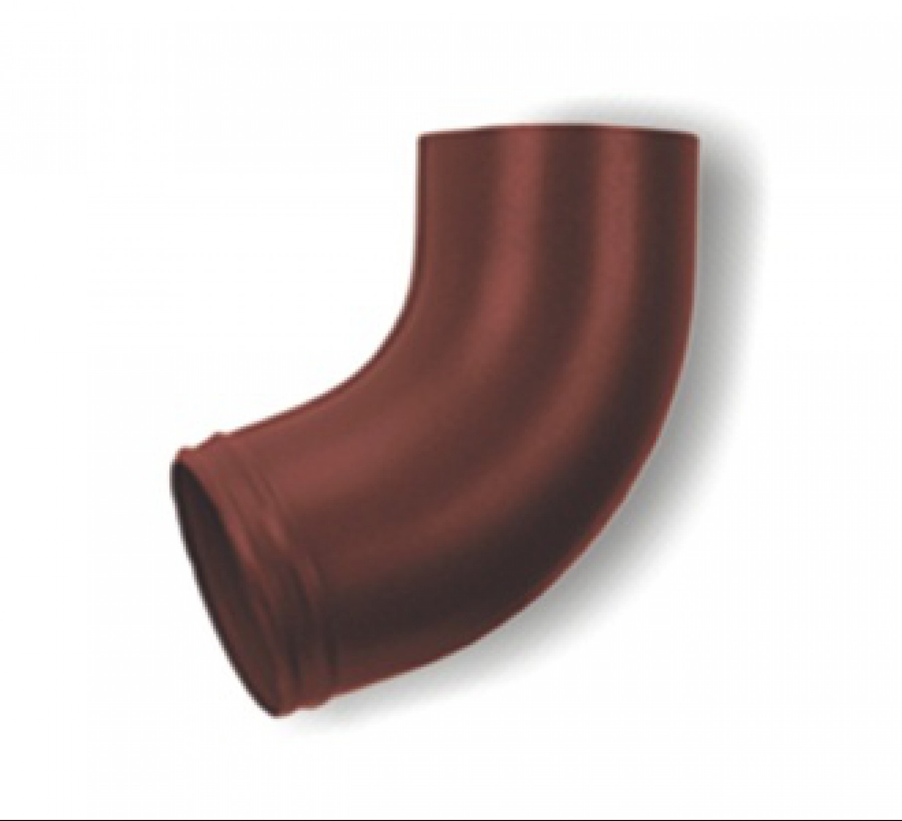 Kolano rury spustowej z przetłoczeniem