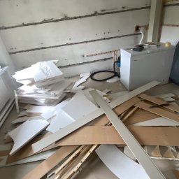 Usunięcie paneli z ścian 