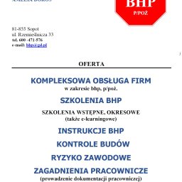 Szkolenia BHP Sopot 4