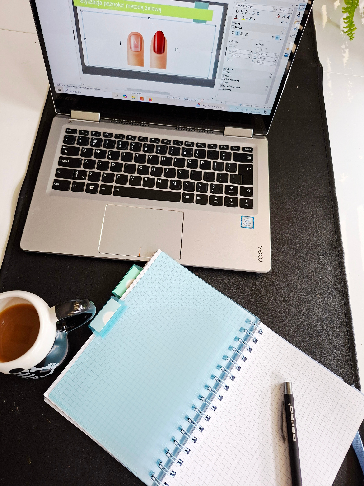 Skrypt szkoleniowy dla Poznańskiej firmy szkoleniowej z branży beauty.