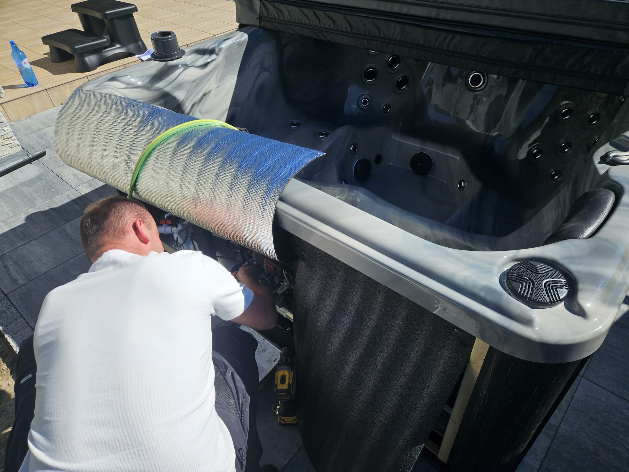 Dostawa i montaż Wanny SPA Goldline w miejscowości Wieprz