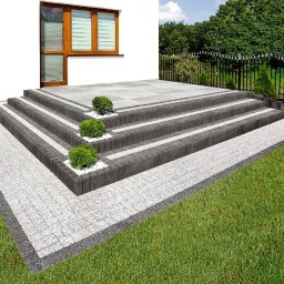 Układanie kostki brukowej Linia 2