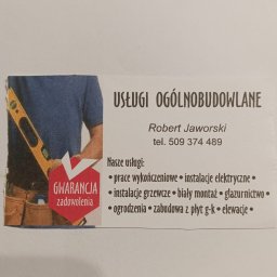 Robert Jaworski - Montaż Płyt Gipsowych Mały Miłobądz