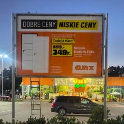 tablice reklamowe, billboard, szyld, kaseton