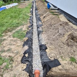 Niwelacja terenu Nowe Grocholice 3