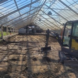 Niwelacja terenu Nowe Grocholice 2