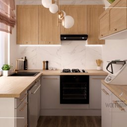 Metamorfoza kuchni budżetowo na bazie produktów z marketu budowlanego