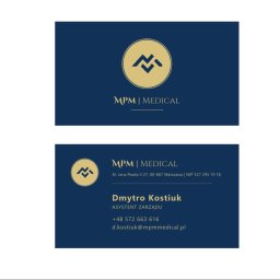 UMS FUSION SPÓŁKA Z OGRANICZONĄ ODPOWIEDZIALNOŚCIĄ - Projekt wizytówek, logotypu i innych materiałów promocyjnych.