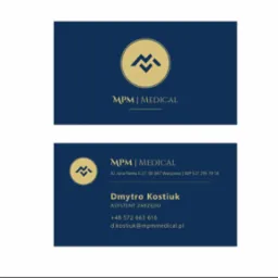 Projekt wizytówek, logotypu i innych materiałów promocyjnych.